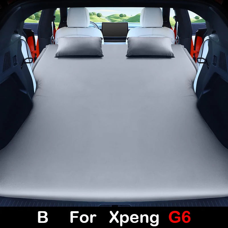 Matelas à air gonflable pour Xpeng, lit de voyage en voiture avec pompe à air, lit de visite, accessoire de camping en plein air, polymères de couchage pour adultes, G9, G6