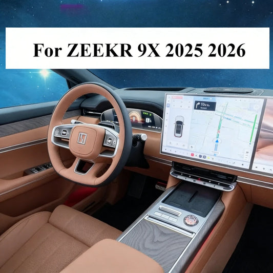 Film de Protection PPF pour ZEEKR 9X 2025 2026, intérieur de voiture transparent, accessoires LCD en TPU, panneau d'équipement de Navigation GPS, Console centrale