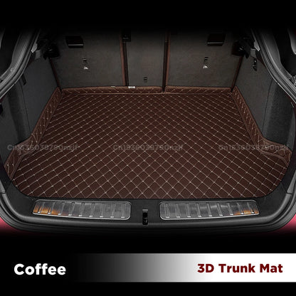 Couverture de tapis de revêtement de cargaison de polymères de coffre de voiture 3D, accessoires intérieurs, BYD, Yuan Pro, 2021, 2022, 2023