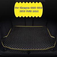Tapis de coffre de voiture personnalisé en cuir microfibre, pour Changan CS55 CS35 CS75 PLUS 2024, tapis de valise, accessoires d'intérieur de voiture