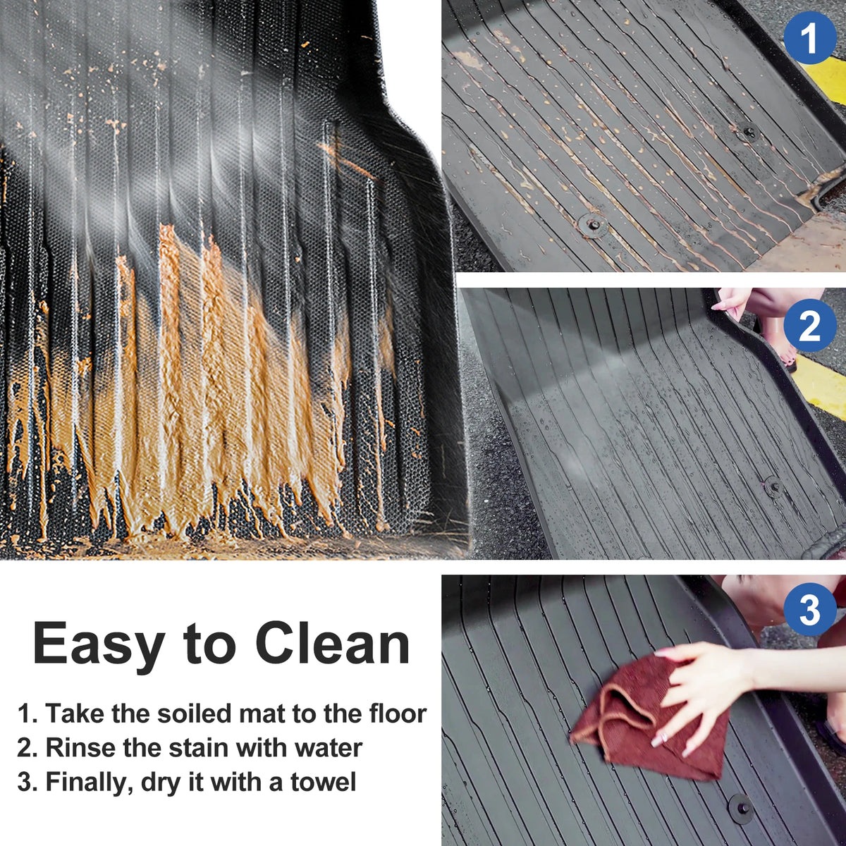 Tapis de sol de voiture pour Leapmotor C10 2024 – 2025, doublure de chargement, tapis de coffre, accessoires automobiles, tapis de protection uniquement adapté au gouvernail droit