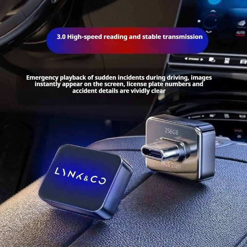 Pour Geely LYNK & CO 01 08 10EMP Z20 07 09 Z10 05 06 900 caméra de tableau de bord de voiture U disque DVR clé USB phrase USB enregistrement lecteur de mémoire