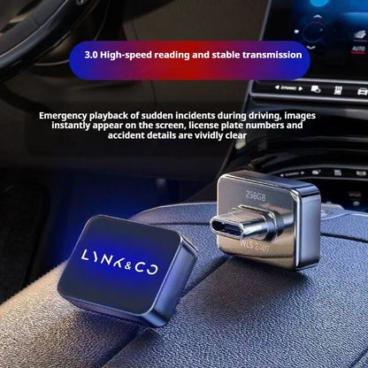 Pour Geely LYNK & CO 01 08 10EMP Z20 07 09 Z10 05 06 900 caméra de tableau de bord de voiture U disque DVR clé USB phrase USB enregistrement lecteur de mémoire