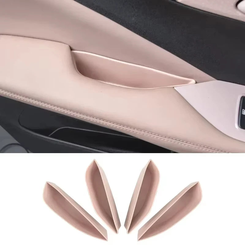 Boîte de rangement multifonctionnelle et Durable pour porte intérieure avant et arrière de voiture, 4 pièces, Protection de mouette BYD, accessoires de rangement étanches