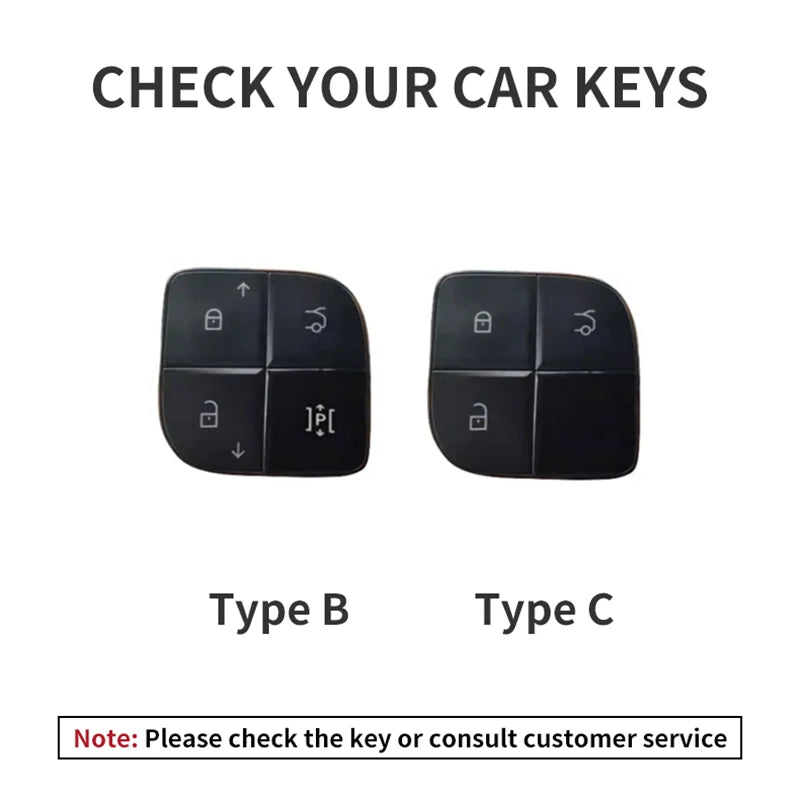 Convient pour LYNK & CO 08 2022 2023 2024 housse de clé télécommande intelligente de voiture en cuir coque de Protection de clé de voiture accessoires de décoration