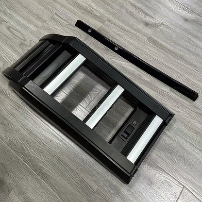 Échelle de hayon arrière de voiture, échelle d'escalade de toit adaptée pour Land Rover Defender 90 110 L663, échelle d'accès latéral, marchepied de toit de fenêtre latérale
