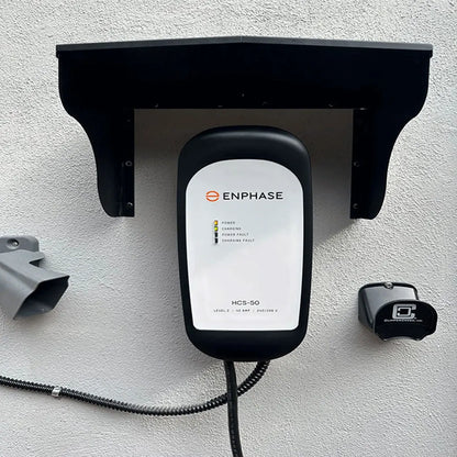 Boîte murale de voiture, poteau de chargement, couverture de vent et de pluie, Kit de toit de protection pour poteau de charge mural pour la plupart des boîtes de chargement Standard