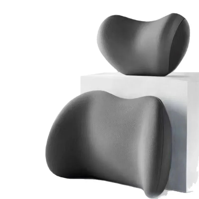 Oreiller de cou de voiture en mousse à mémoire de forme, appui-tête d'automobile, coussin de siège, soutien lombaire, oreiller de siège de voiture, accessoires de voyage confortables
