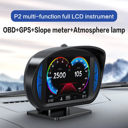 Pour BYD mouettes dauphin e2 e3 e9 Atto 3 Qin Plus Chazor King Seal voiture OBD2 GPS USB HUD affichage tête haute projecteur de pare-brise