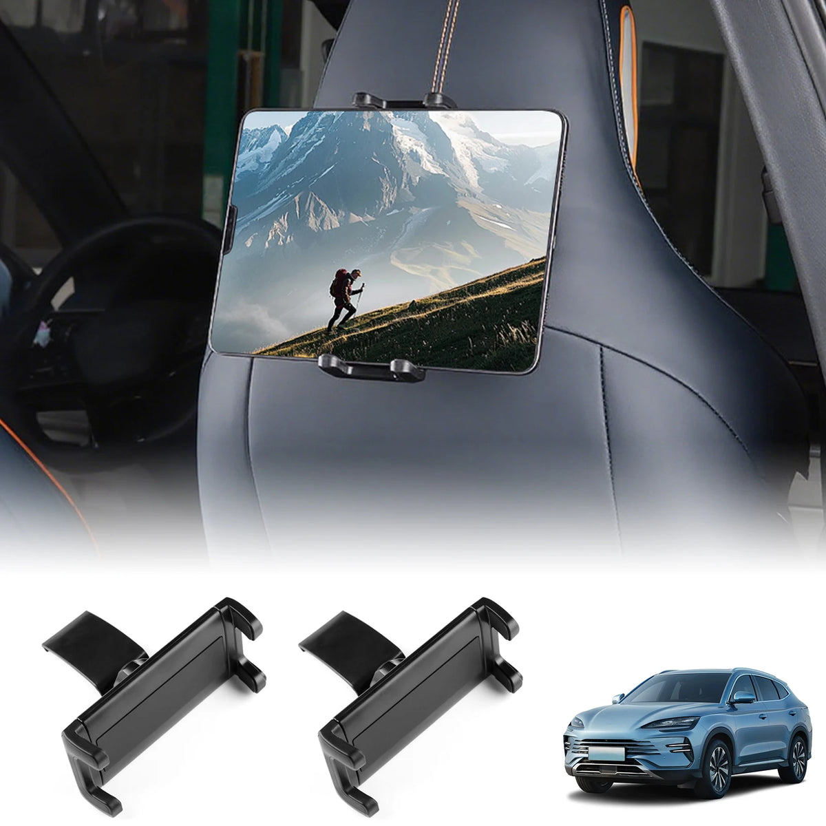 Support multimédia arrière spécial pour iPad et téléphone pour BYD Song Plus ATTO 3 2023 2024 2025 Sealion 6 Seal U Atto3