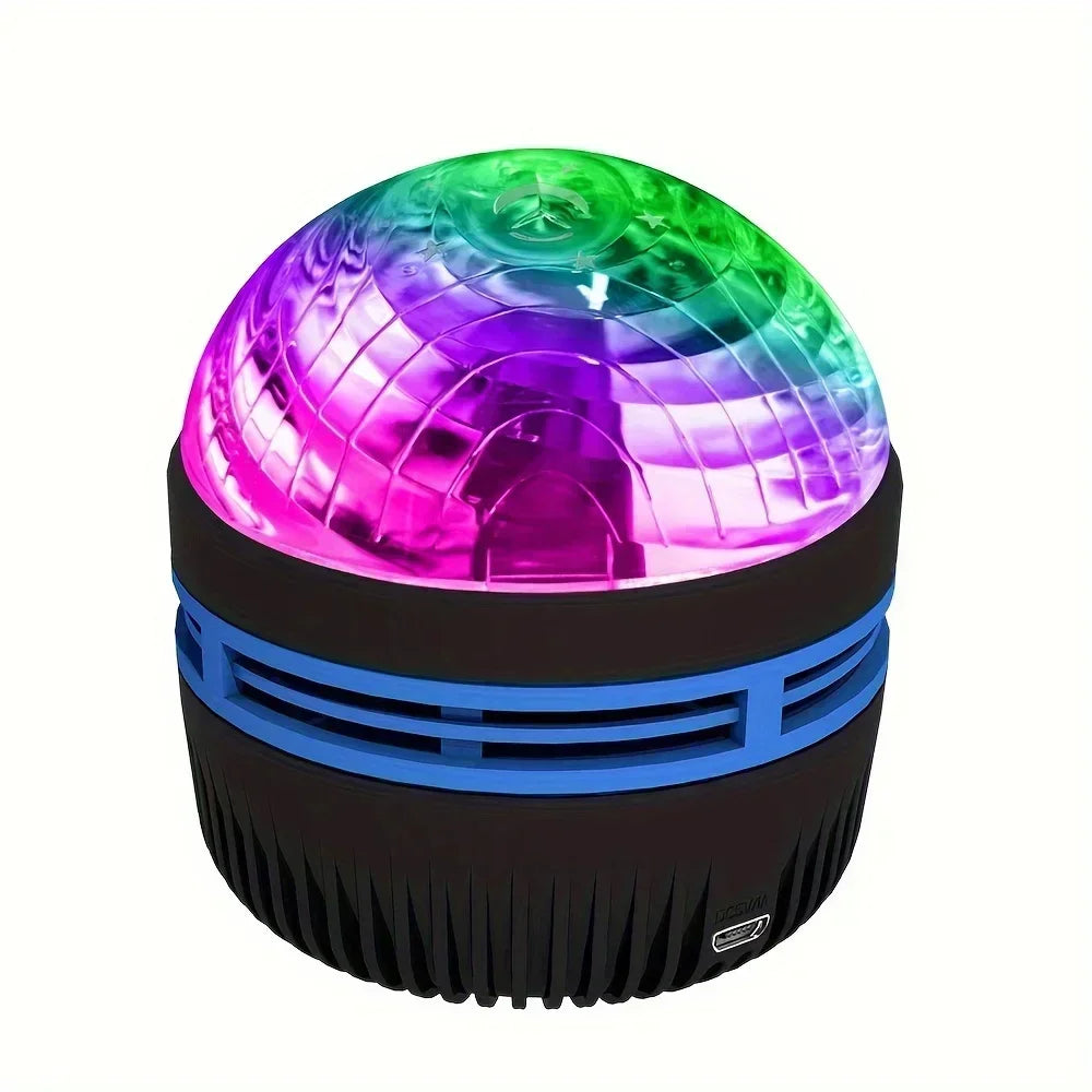 جهاز عرض النجوم المجري RGB يعمل بمنفذ USB، مصباح ليلي مع جهاز تحكم عن بعد، مثالي لتزيين الغرف والحفلات وهدايا أعياد الميلاد