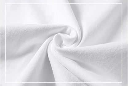 2 pièces 100% coton solide t-shirts hommes et femmes à manches courtes blanc t-shirts décontracté respirant ample col rond T-shirt Couple hauts