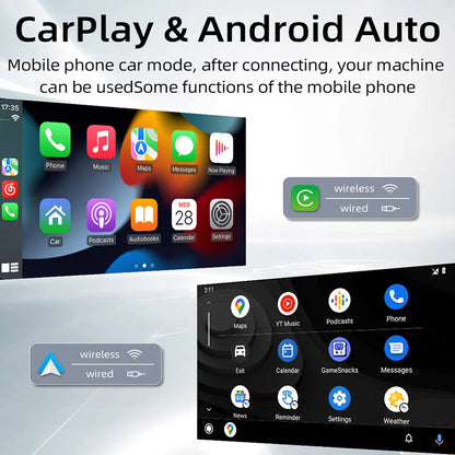 GEARELEC 2 Din lecteur multimédia de voiture Android 13 autoradio Carplay pour Volkswagen Skoda Octavia golf 5 6 touran passat polo Jetta