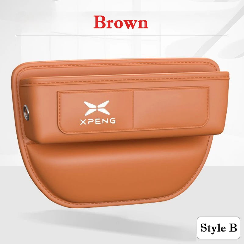 Boîte de rangement de fentes de siège de voiture, tasse d'eau, support de téléphone, sac de rangement, accessoires de rangement intérieur pour Xpeng G6 G9 G3 G3i P7 P5 P7i X9