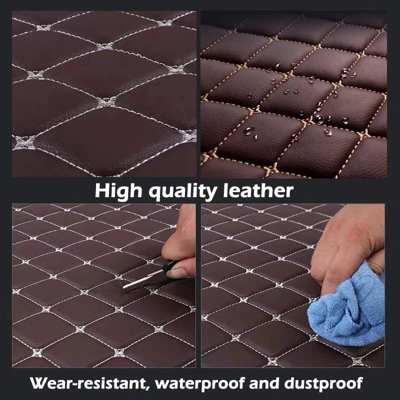 Tapis de sol de voiture en cuir personnalisé, pour BYD Yangwang U8 2023 2024 2025 2026 2027, accessoires d'intérieur