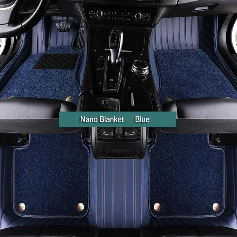 Tapis de sol de voiture à couverture complète 3D personnalisé à double couche pour accessoires intérieurs Renault Koleos