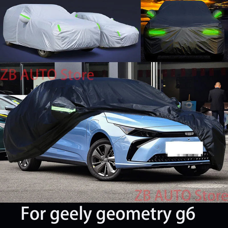 Pour geely géométrie g6 suv Protection extérieure bâches de voiture complètes couverture de neige parasol étanche à la poussière accessoires extérieurs de voiture