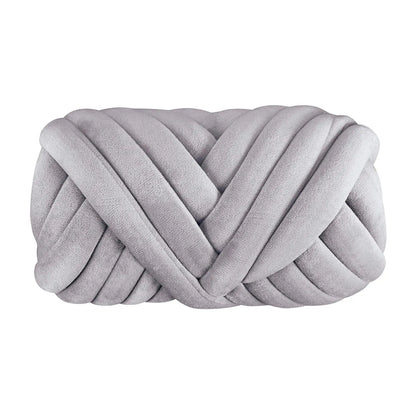 Tube de fil épais fil géant crochet 250G fil tubulaire Jumbo tricot fil doux et volumineux pour la fabrication de tapis chapeaux écharpe lit pour animaux de compagnie