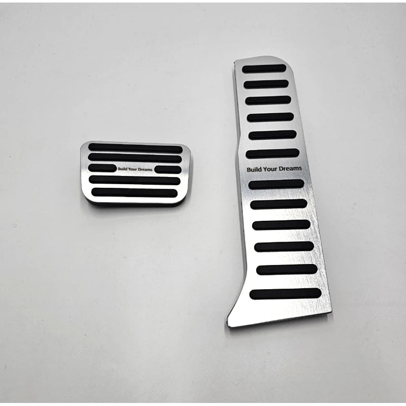 Pour BYD Seal U Song Plus DM-i EV 2023-2024 pédales de frein d'accélérateur de voiture en alliage d'aluminium anti-dérapant voiture pédale de carburant couvre pièces