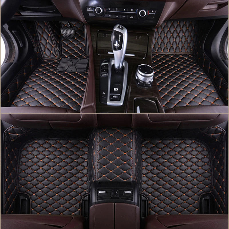 Tapis de sol de voiture en cuir personnalisé, pour BAIC B80 2021 2022 2023 2024 2025 2026 2027, accessoires d'intérieur