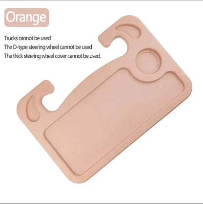 Support de bureau Portable pour voiture, ordinateur Portable, manger du travail, volant de voiture, support de Table à manger, boisson, plateau de nourriture et de café