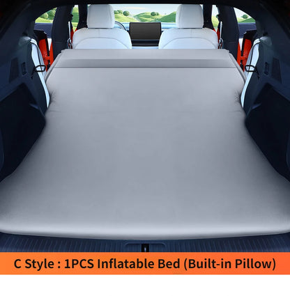 Matelas Gonflable en Tissu Suédé Spécial, Doublure Cargo, Lit de Voyage pour Voiture, Camping en Plein Air, Xpeng G9 G6 G3