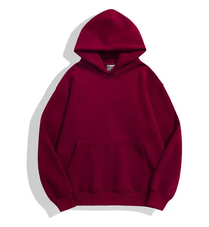 Sweat à capuche épais en coton épais pour homme, personnalisé avec Logo de votre marque, couleur unie, haute qualité, 500GSM, imprimé à faire soi-même, hiver