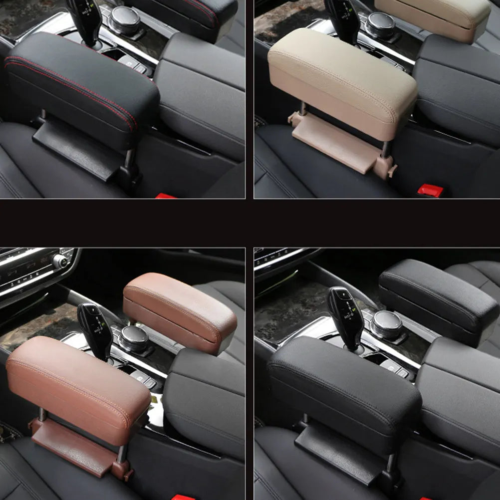 Adjustable Height Center Console Storage Organizer Lifting Mechanism Clamp Design Seat Side Storage Box Multi-functional Storage