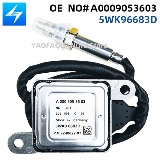 Capteur NOX d'origine pour Mercedes-Benz, A0009053603, 5WK96683D, W205, W166, GLE350, GLE400, ML350, CLA350, 0009053503