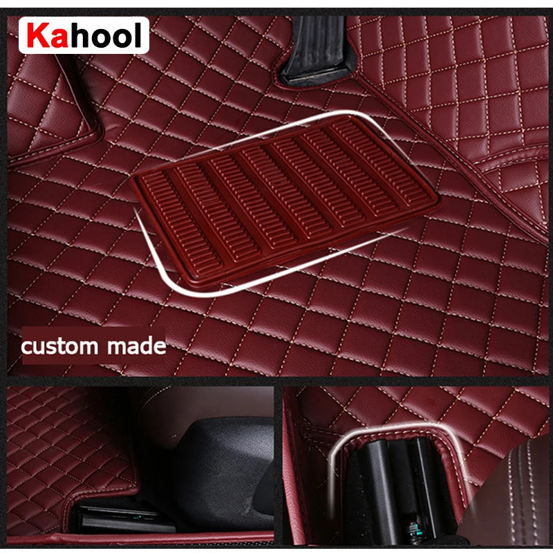 AgreBathroom-Tapis de sol de voiture personnalisés pour avocat, BYD Atto 3, DolDave Seal F0, F3, F6, E6, G3, G6, Dock Song Qin, Auto Carpets, Foot Coche Accessrespiration