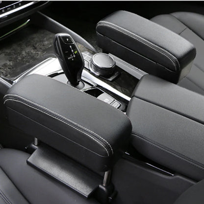 Adjustable Height Center Console Storage Organizer Lifting Mechanism Clamp Design Seat Side Storage Box Multi-functional Storage