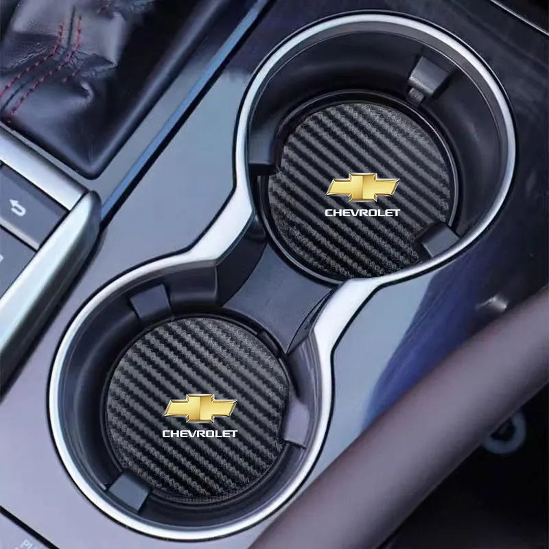 Sous-verre antidérapant pour porte-gobelet de voiture, pour Chevrolet Cruze Impala Malibu Silverado Cobalt Impala Onix pioneer Trax