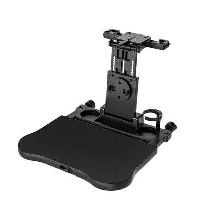 Plateau de voyage multifonctionnel haut de gamme pour voiture, pliable, avec porte-gobelet, adaptable à la plupart des voitures, idéal pour les voyages en voiture