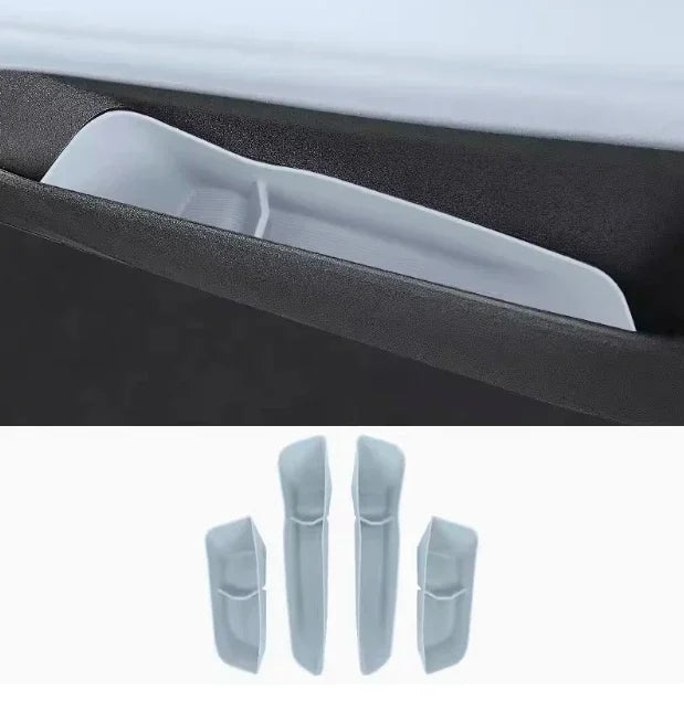 Boîte de rangement multifonctionnelle et Durable pour porte intérieure avant et arrière de voiture, 4 pièces, Protection de mouette BYD, accessoires de rangement étanches