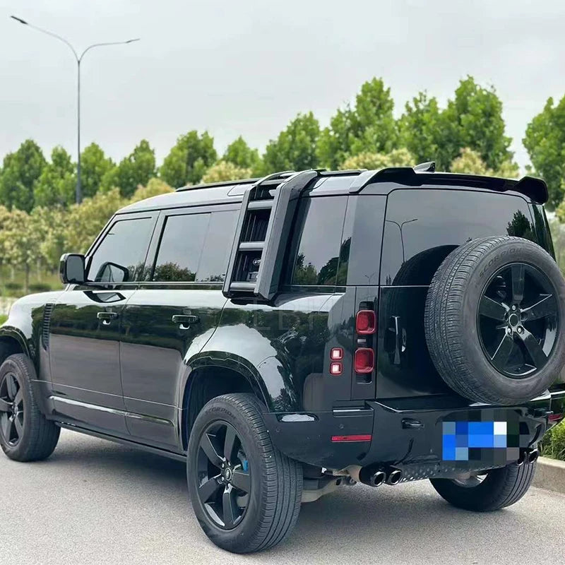 Échelle de hayon arrière de voiture, échelle d'escalade de toit adaptée pour Land Rover Defender 90 110 L663, échelle d'accès latéral, marchepied de toit de fenêtre latérale