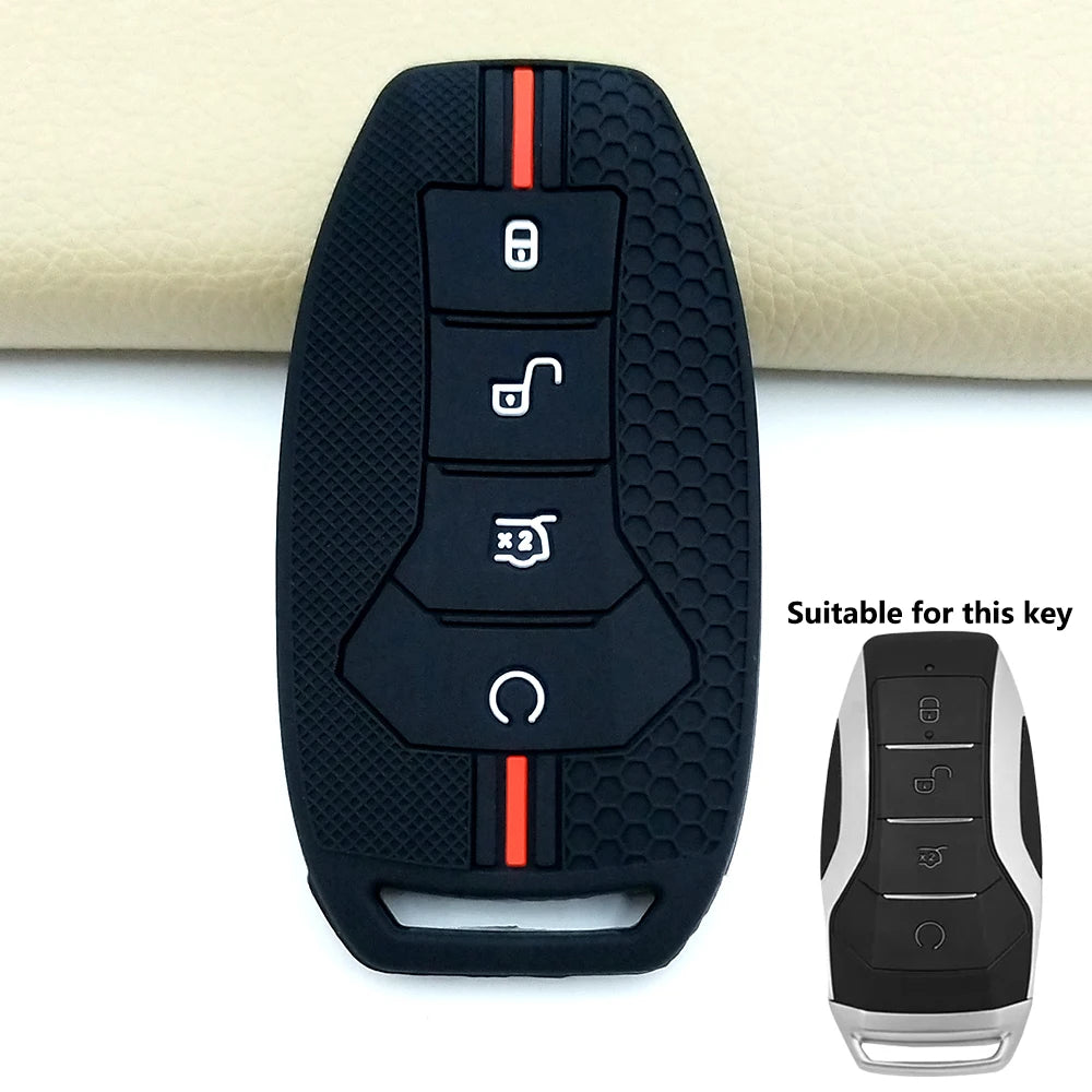Housse de protection en Silicone pour clé de voiture, pour BYD Han Ev Tang Dm/Qin PLUS/Song Pro/MAX/Yuan Dolphin E2, accessoires de voiture, 2025