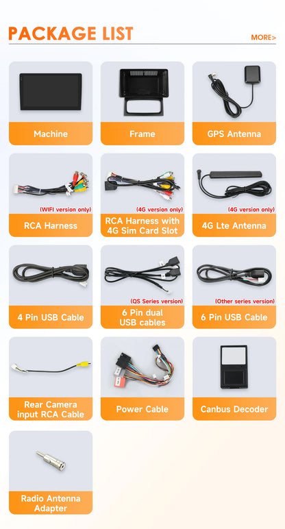 Hizpo-Autoradio Android, Navigation GPS, CarPlay, Stéréo, Unité principale, RDS, 4G, Limitation de l'autoradio, 2 Din, Renault Clio 2, 2000 - 2012