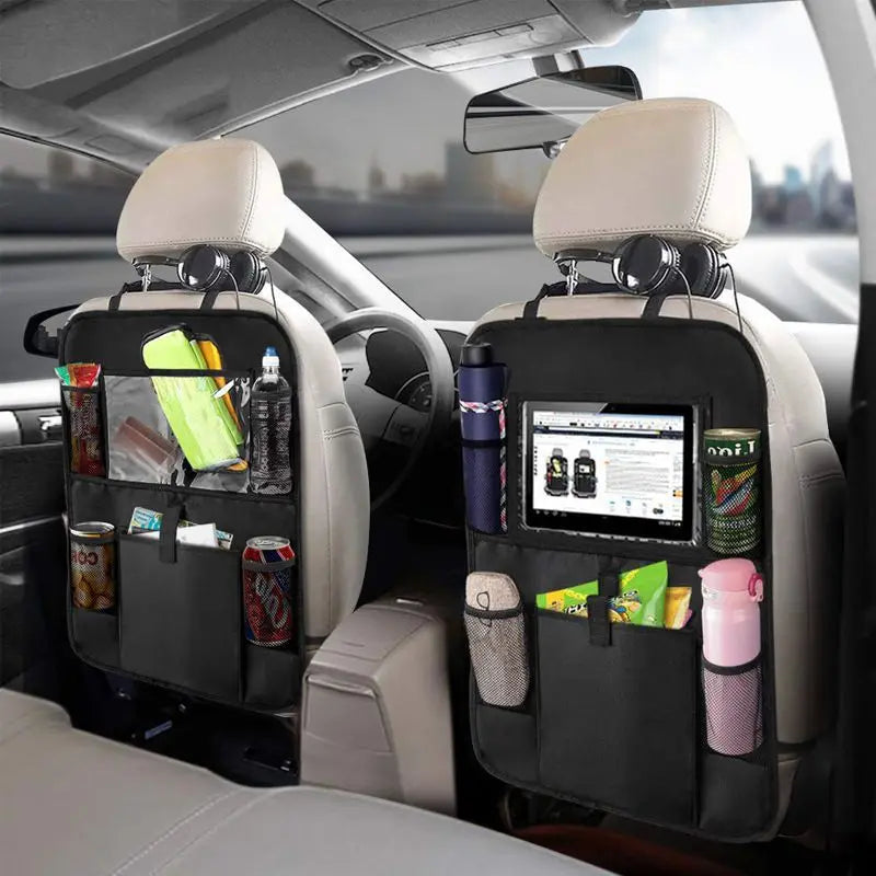 Coussinet Anti-saleté de voiture pour enfants, 1 pièce, housse de protection arrière de siège Auto, organisateur universel de siège arrière de voiture avec poches de rangement