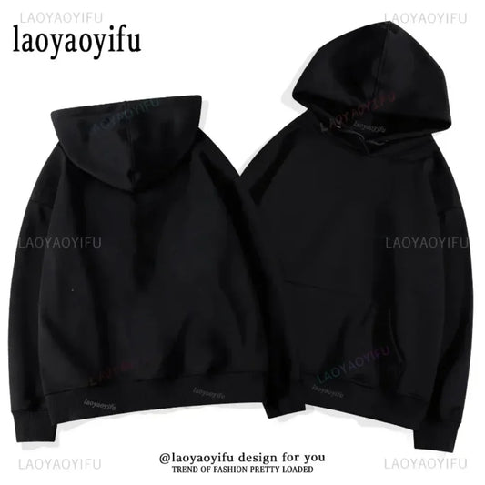 2025 sweat à capuche en coton de haute qualité femmes hommes classique personnalisé personnalité sweat décontracté mode Hipster Hip-hop à capuche