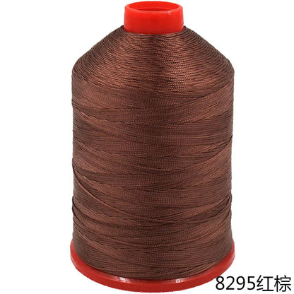 Fil de Cuir Polyester à 16 Brins, Creux, Crochet Fait à la Main, Bracelet Tissé, Pompon, 1mm, 210D