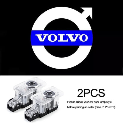 Lumières de bienvenue pour porte de voiture, projecteur Led, décoration pour Volvo XC90 V90 V60 XC60 V40 S80 S60 S90 C40 XC40 V70 XC70 C30 C70