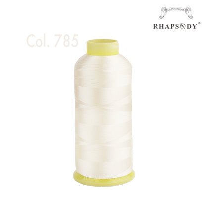 Bal apsody-Fil à broder en polyester, 5000m, 40WT, 120 tches, 200, pour machine à broder Brother Singer Janome Babylock, couture à domicile