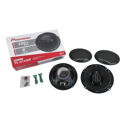 6 pouces 640w (2 * 320w) 3 voies Universal Motor coaxial car Music stéréo full Frequency Hi - Fi Speaker installation sans perte