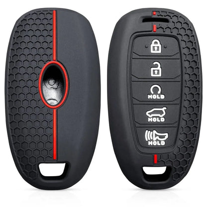 Étui pour clé pour Hyundai Creta I20 I30 IX35 IX25 Elantra Grandeur Accent Solaris Sonata Palisade Kona porte-clés