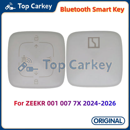TopCarkey clé à distance intelligente Bluetooth d'origine pour GEELY ZEEKR 001 007 7X 009 2024 2025 2026 ZEEKR 9X 2026 clé Bluetooth de voiture