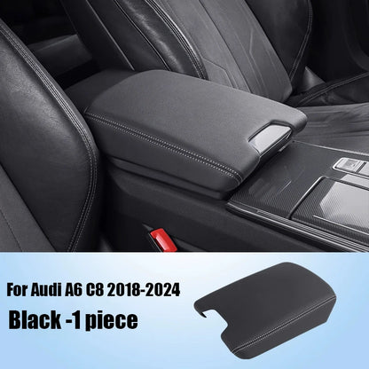 Boîte d'accoudoir de voiture, plaque de couverture décorative, pièces de modification intérieure, pour Audi A6 C8 A7 C8 2018 2019 2020 2021 2022 2023 2024