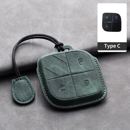 Convient pour LYNK & CO 08 2022 2023 2024 housse de clé télécommande intelligente de voiture en cuir coque de Protection de clé de voiture accessoires de décoration