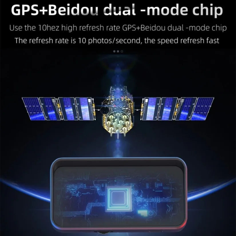 Système de projecteur de compteur de vitesse GPS de pare-brise de voiture HUD avec affichage haute définition alerte de survitesse affiche la vitesse Plug and Play