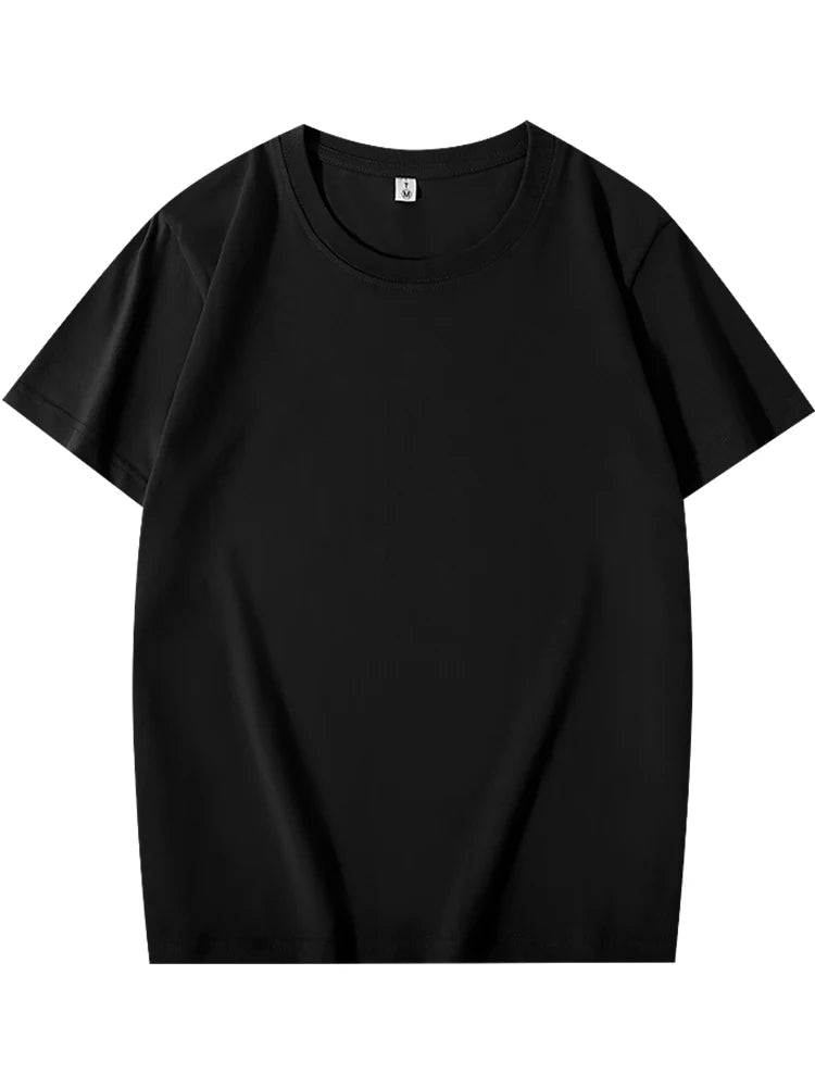T-shirt personnalisé gratuit impression Logo Image vêtements de travail bricolage haut à manches courtes 100% coton entreprise broderie équipe Culture chemise
