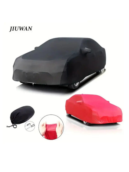 Housse de voiture extensible universelle, résistante au soleil, coupe-vent, anti-poussière, résistante aux rayures, Protection UV pour voiture de sport, berline, SUV, style de beauté